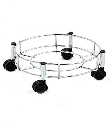0118 Stainless Steel Gas Cylinder Trolley - SkyShopy 0118 Stainless Steel Gas Cylinder Trolley - SkyShopy